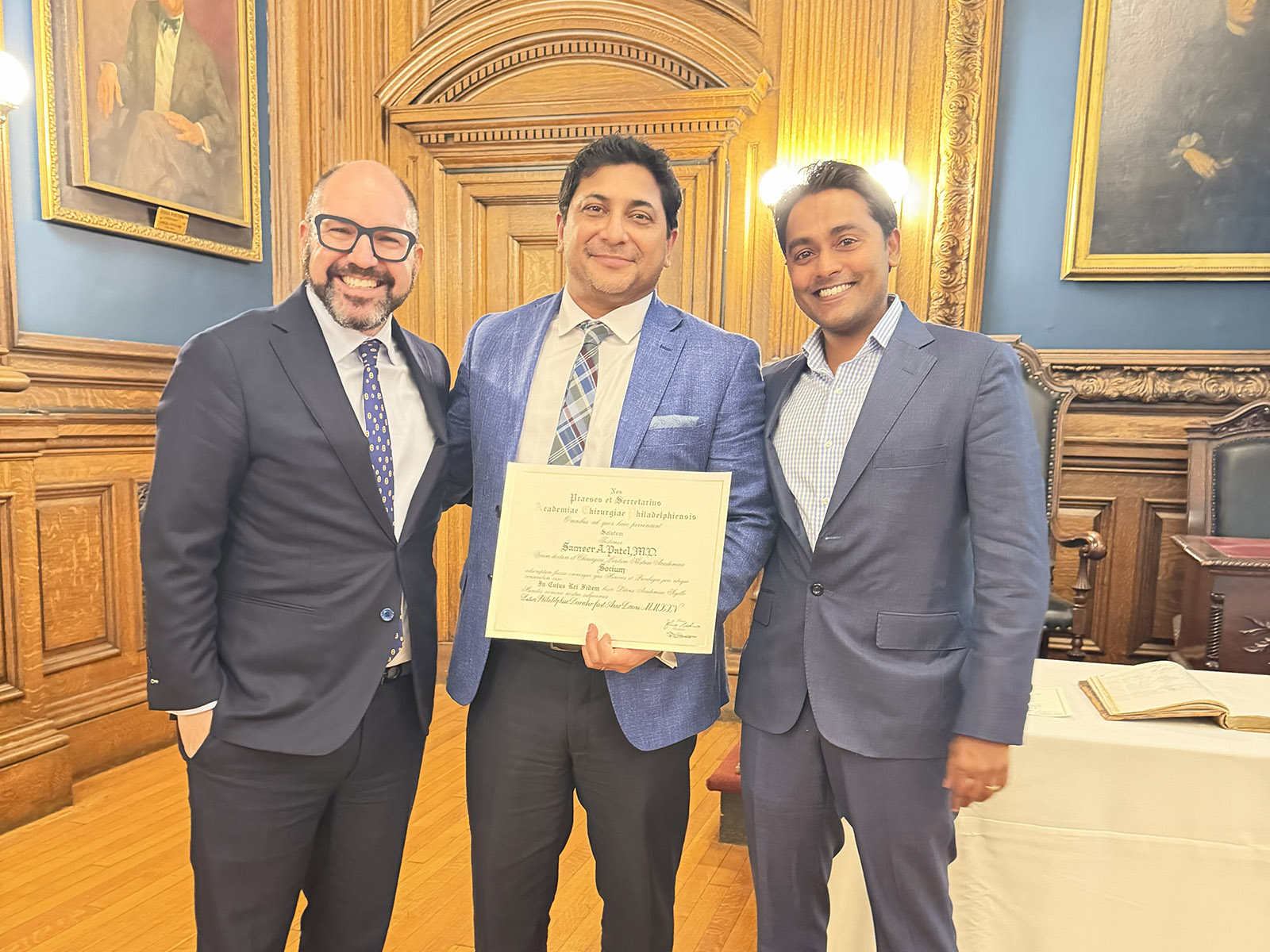 Welcome Dr. Patel 12/1/2025